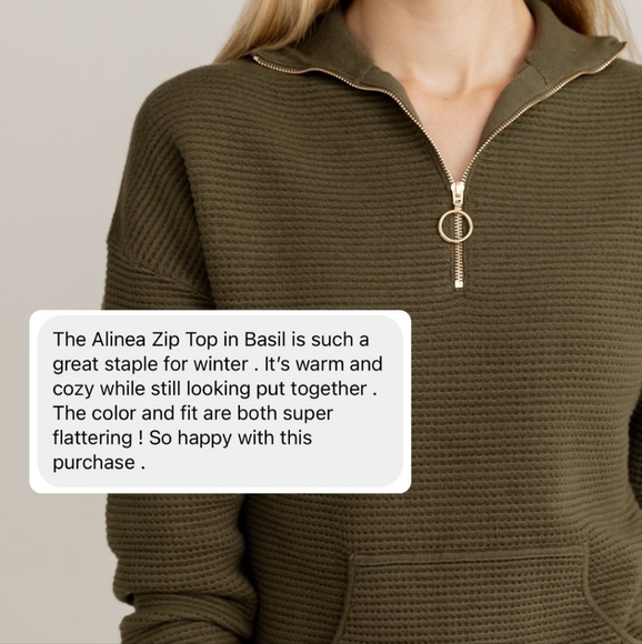 Apparalel Alinea Zip top and skirt set - Picture 3 of 3